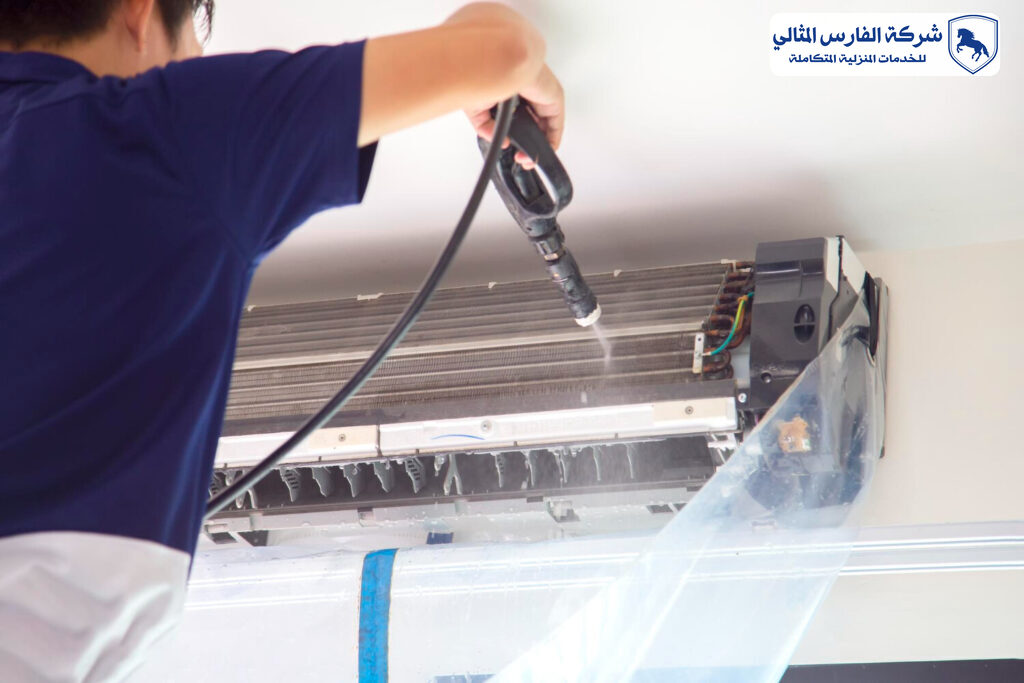 شركة تنظيف مكيفات بالاحساء | شركة الفارس المثالي