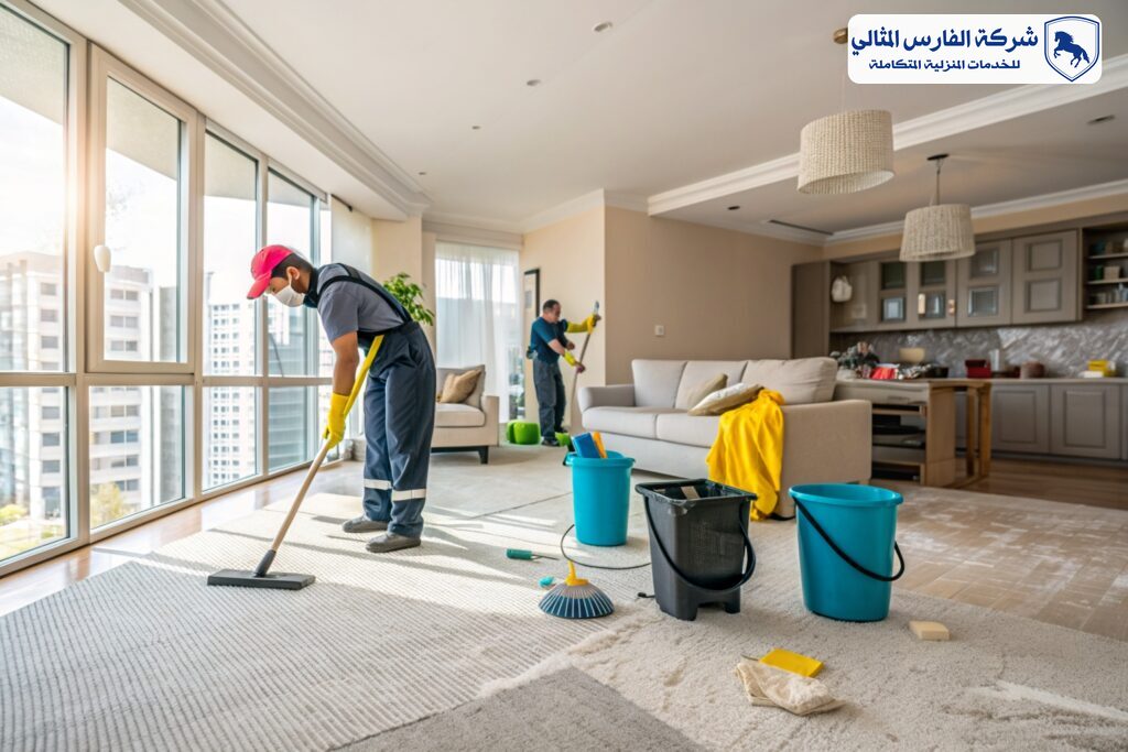 شركة تنظيف منازل بالخبر | شركة الفارس المثالي